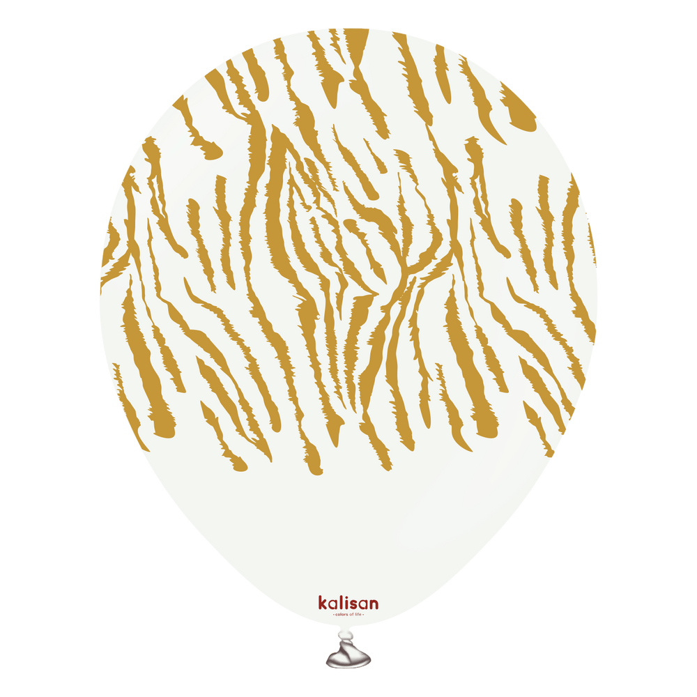 Kalisan Safari Tiger - Standard White