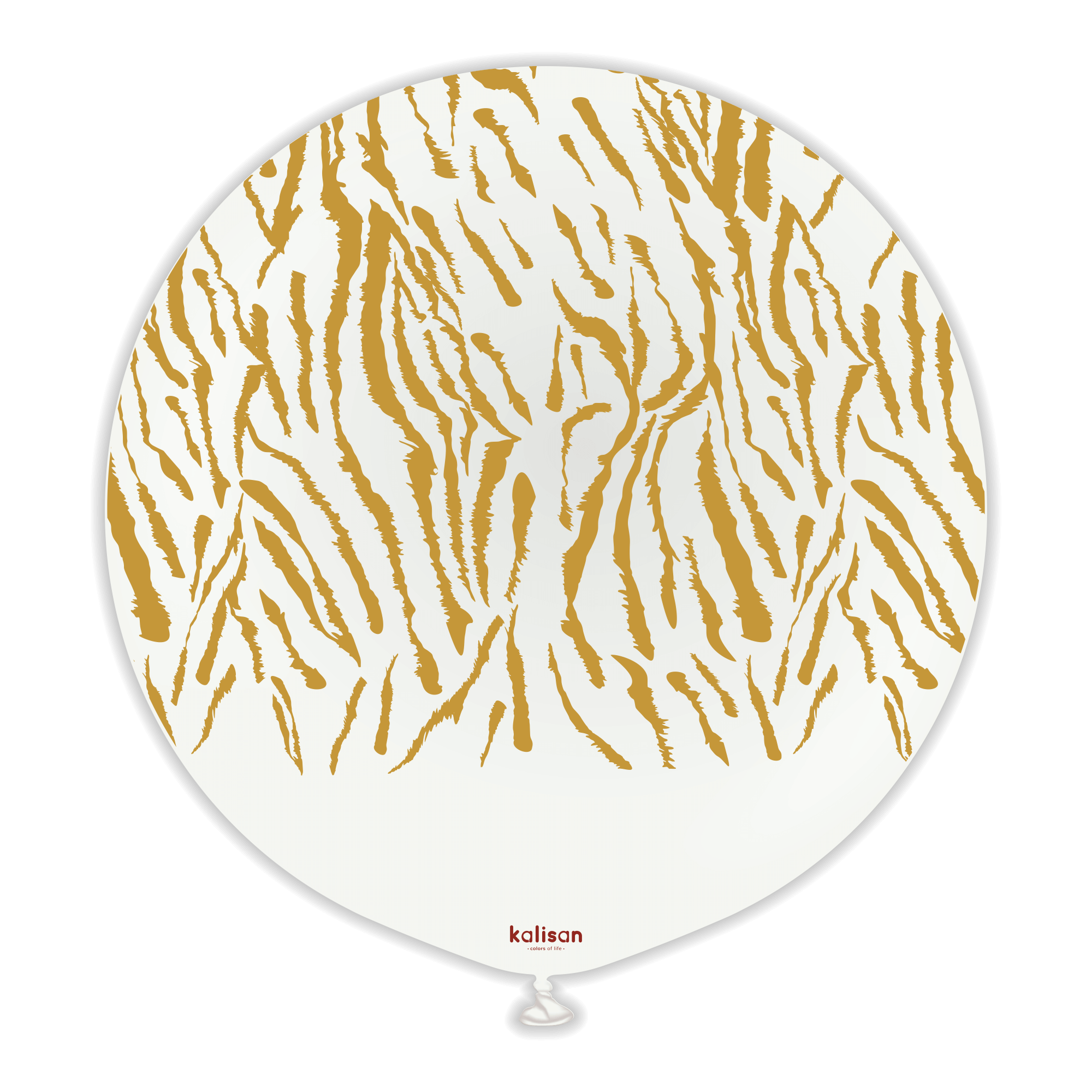 Kalisan Safari Tiger - Standard White 24"