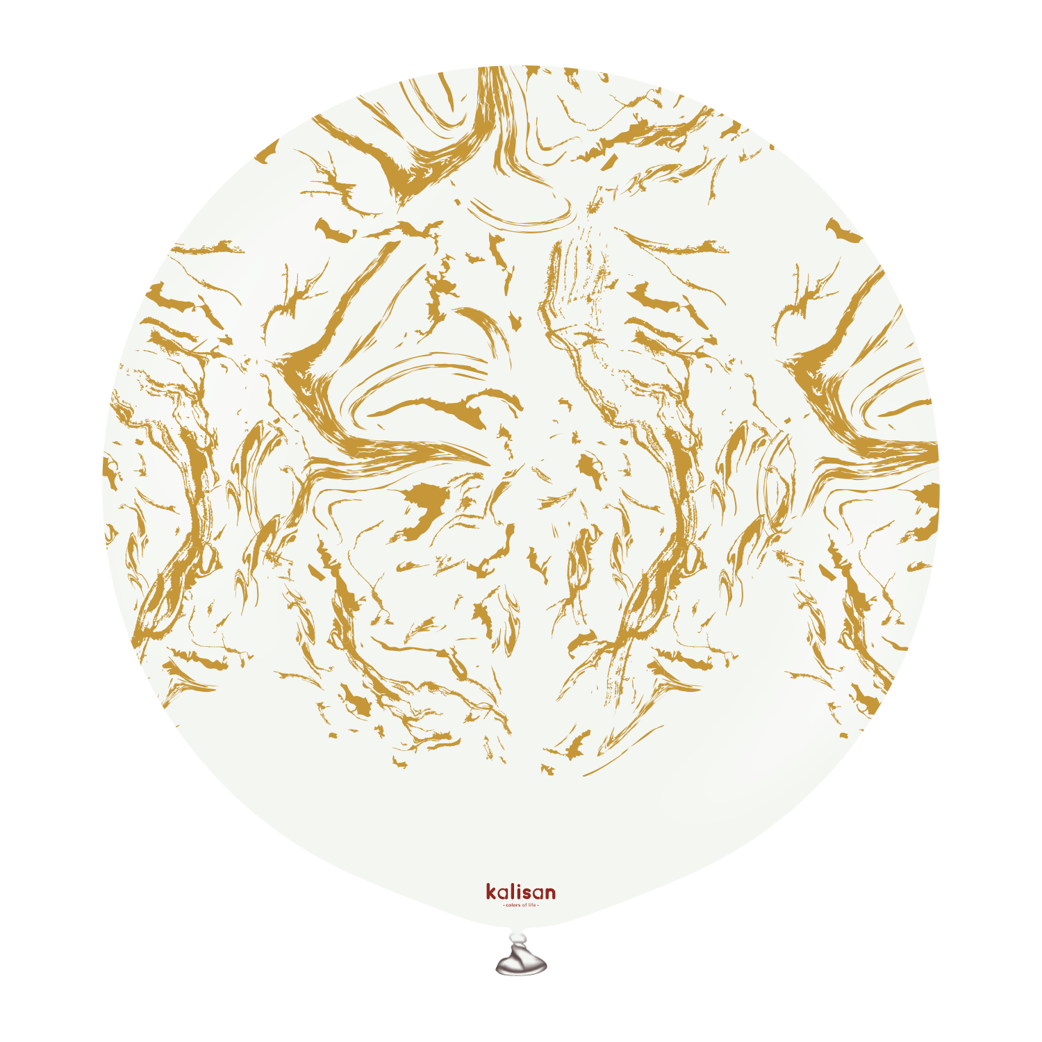 Kalisan Space Nebula – Standard White (Gold)  24"