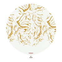 Kalisan Space Nebula – Standard White (Gold)  24"