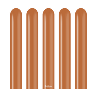 Kalisan Standard Caramel Brown Modelling Balloons