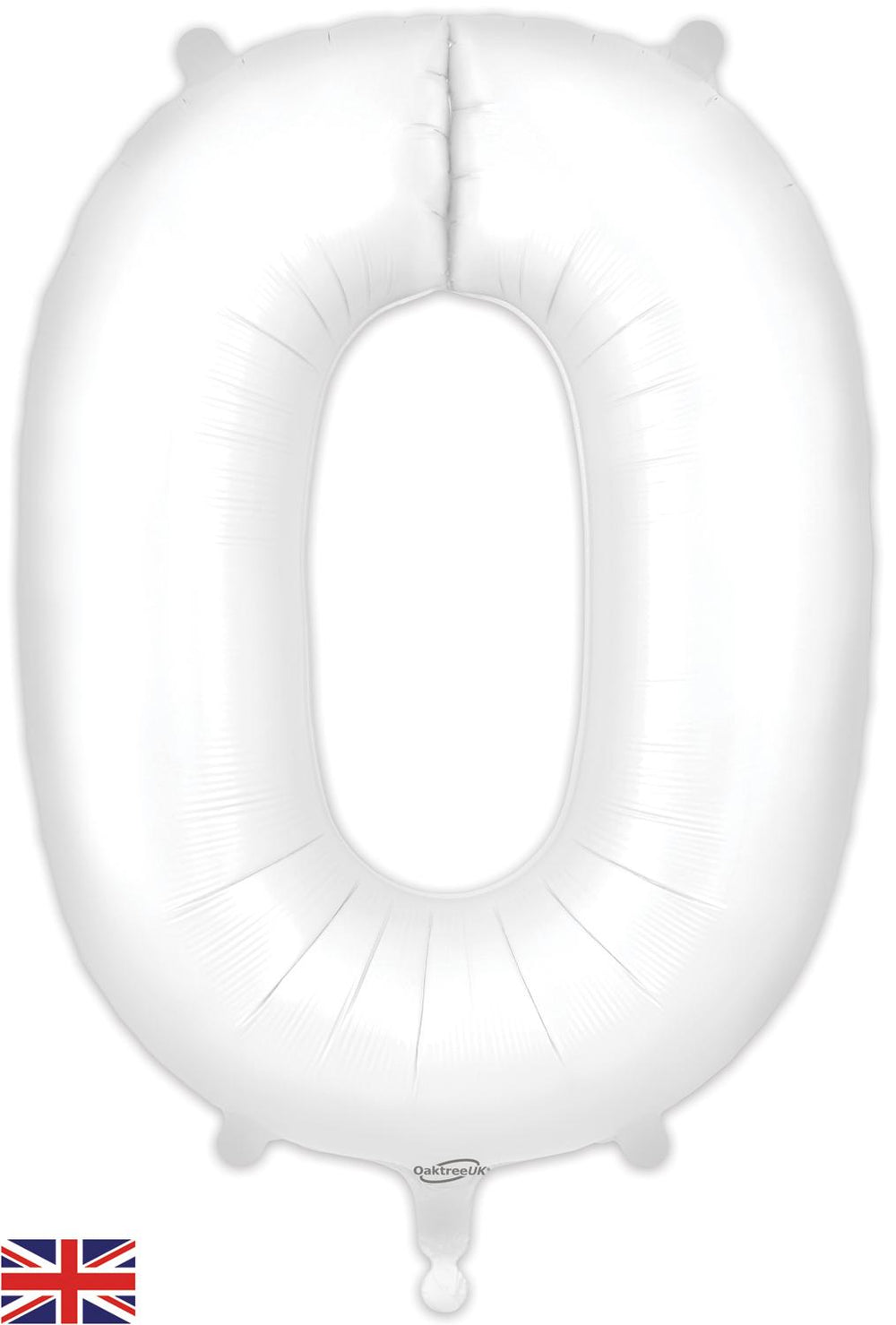 Oaktree Matte White Foil Numbers 0