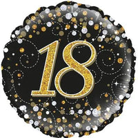 Oaktree Sparkling Black and Gold Fizz Birthday_18