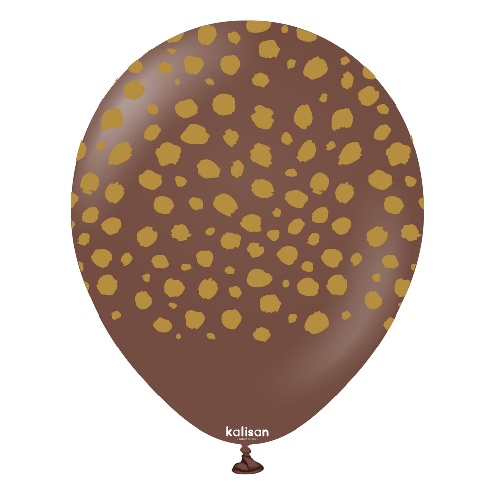 Kalisan Safari Cheetah - Standard Chocolate Brown