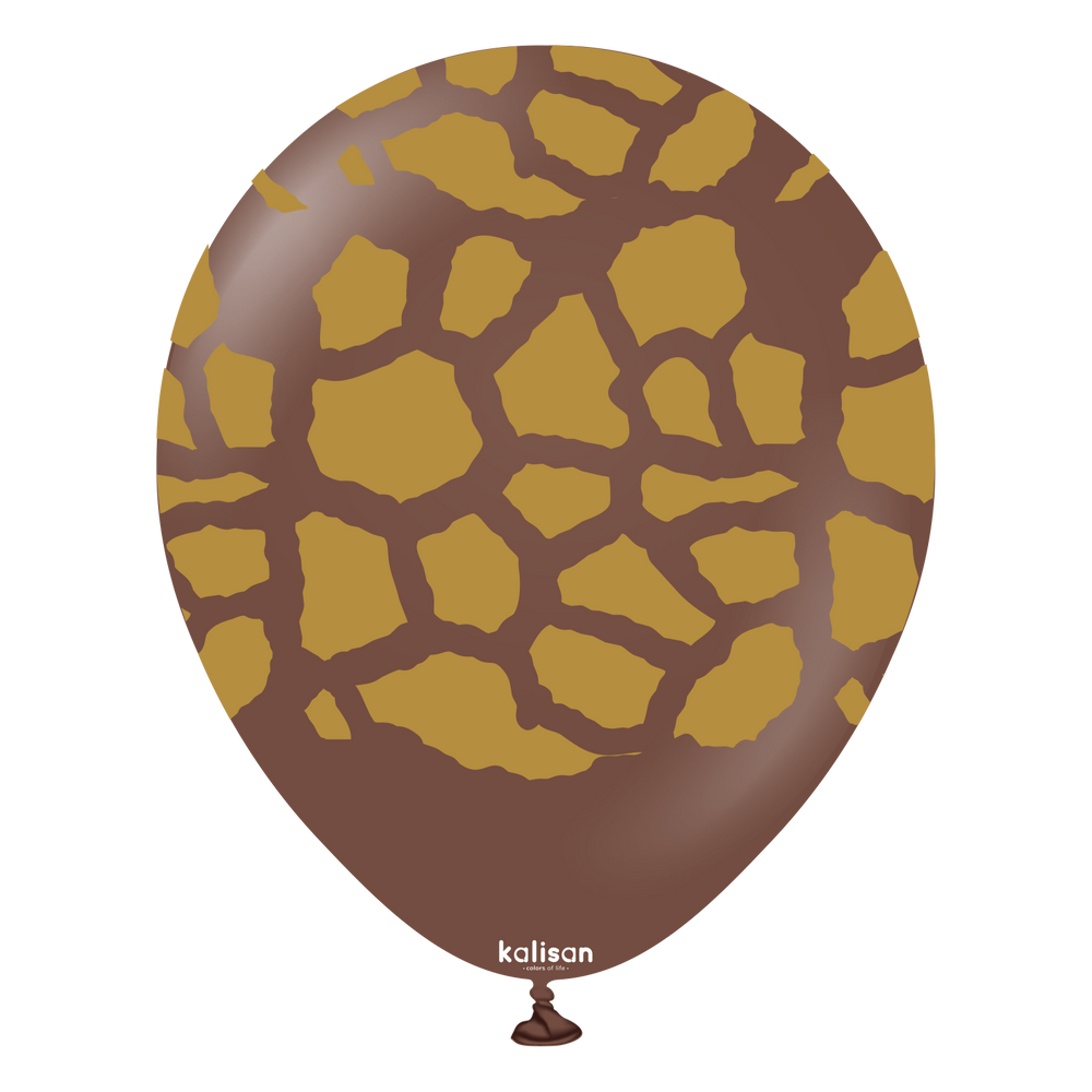 Kalisan Safari Giraffe - Standard Chocolate Brown
