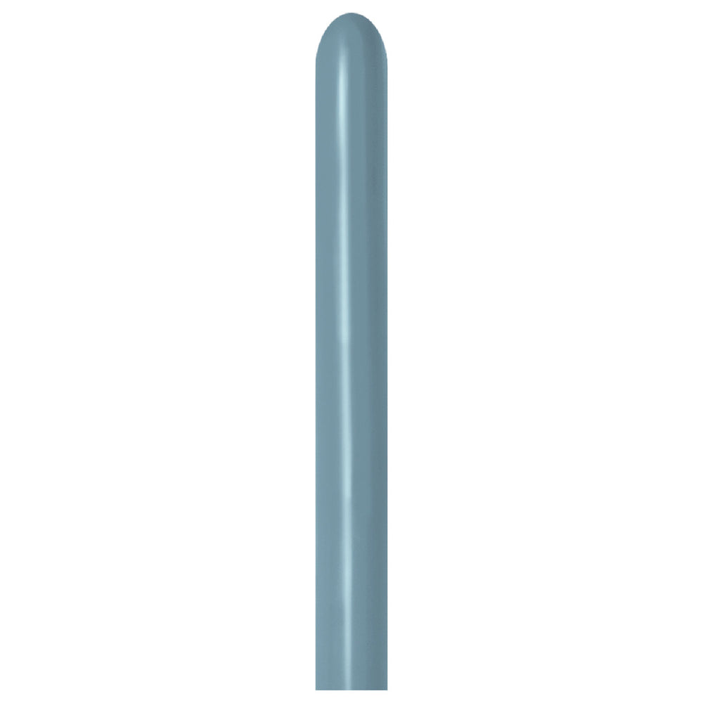 Sempertex Pastel Dusk Blue Modelling Balloons