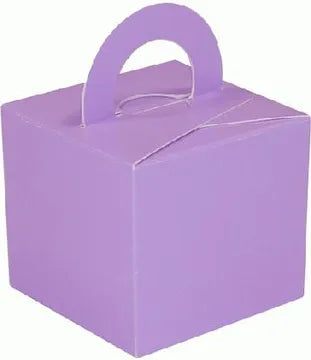 Balloon Weight Boxes - Lavender (10)