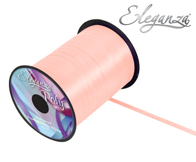 Eleganza Peach Ribbon Spool 500yds x 5mm