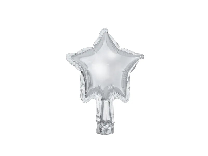 Party Deco Mini Silver Star Foil (25)