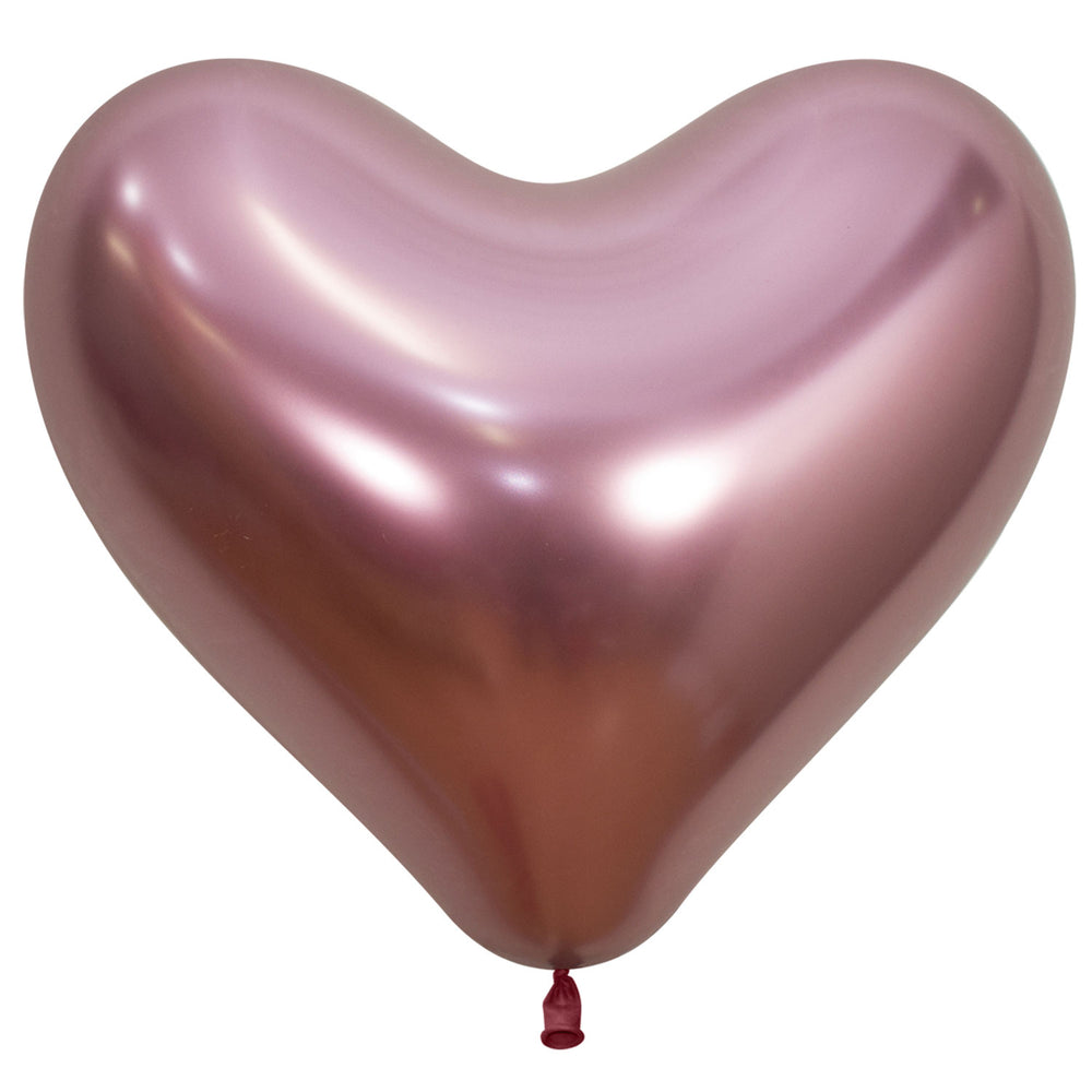 Sempertex Reflex 14" Hearts - Crystal Pink (50)