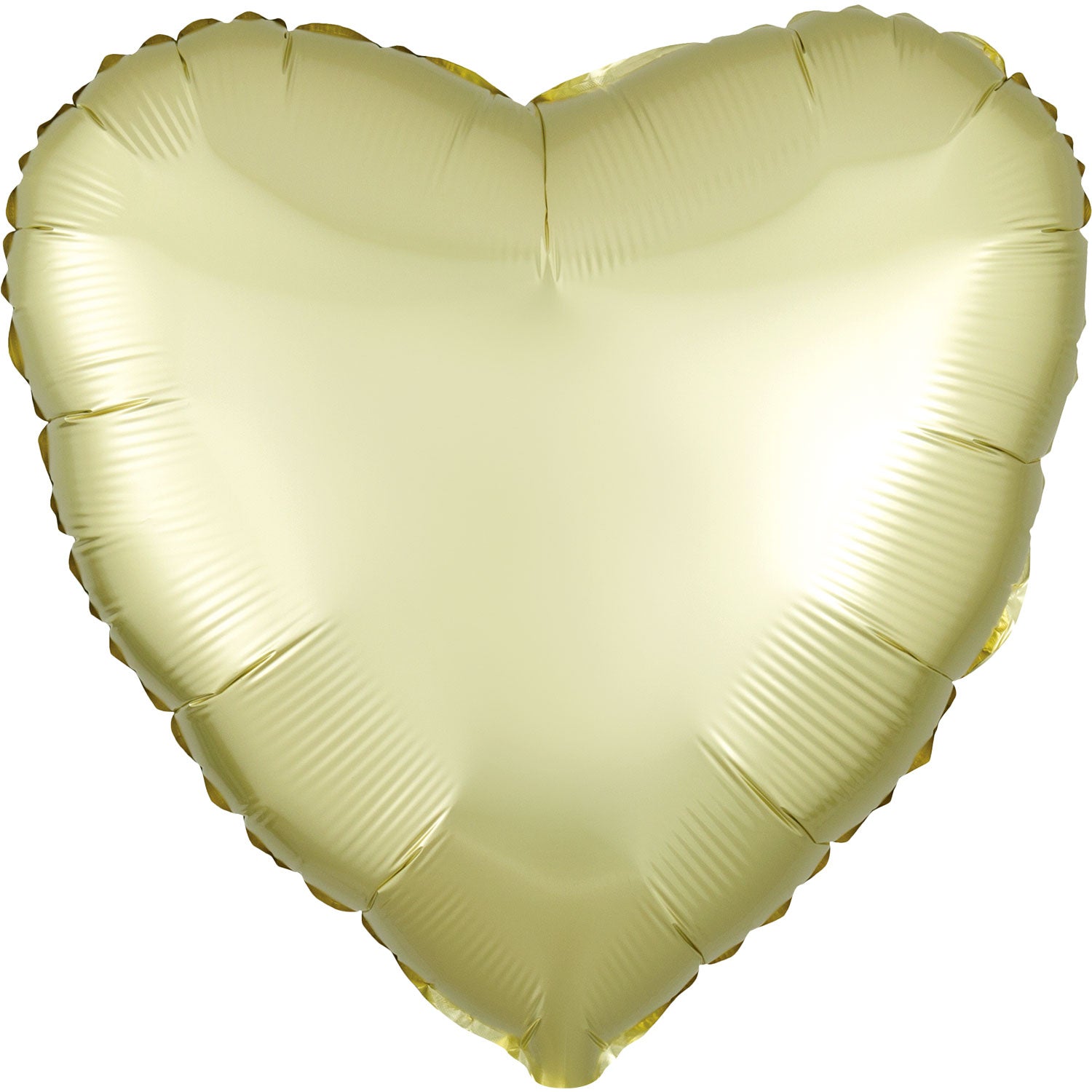 Anagram Pastel Yellow Heart Satin Luxe Standard HX Foil