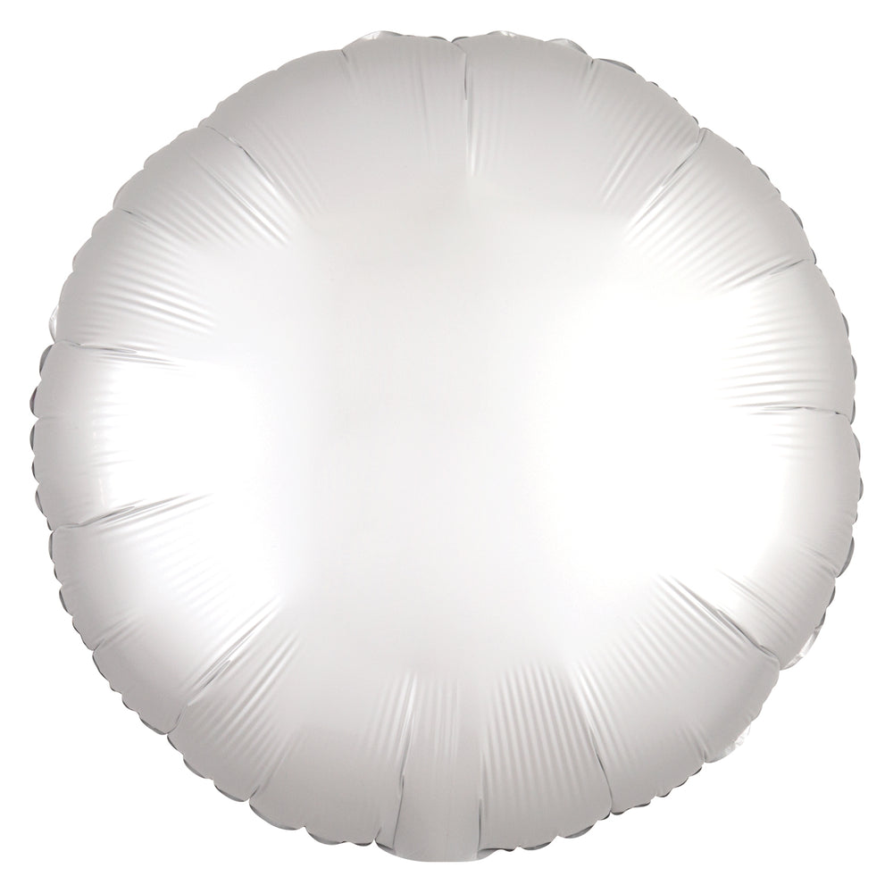 Anagram Satin Luxe White Circle Standard HX Foil